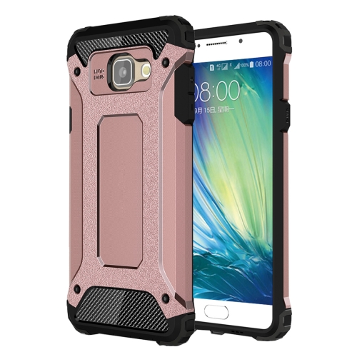 

For Galaxy A5 (2016) / A510 Tough Armor TPU + PC Combination Case(Rose Gold)