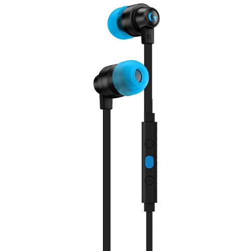 

Logitech G333 In-ear Gaming Wired Earphone with Microphone, Standard Version(Black)