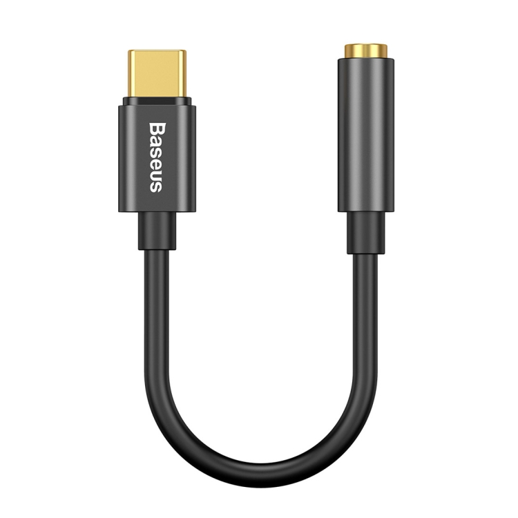 

Baseus L54 Type-C Male to 3.5mm Female Adapter with Cable(Black)