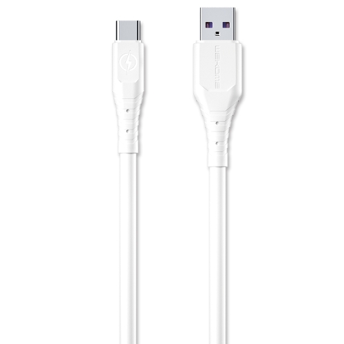 WK WDC-152 6A Type-C / USB-C Fast Charging Data Cable, Length: 2m (White)