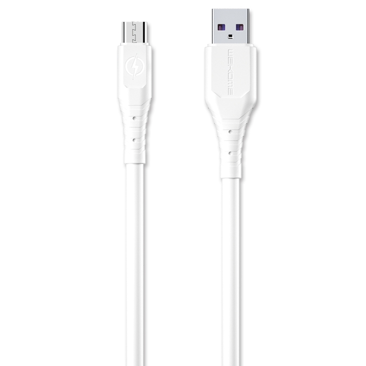 

WK WDC-152 6A Micro USB Fast Charging Data Cable, Length: 2m (White)
