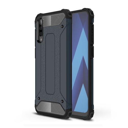 

Magic Armor TPU + PC Combination Case for Galaxy A70 (Navy Blue)