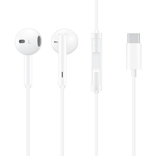 

Original Huawei CM33 Type-C Headset Wire Control In-Ear Earphone with Mic, For Huawei P20 Series, Mate 10 Series(White)