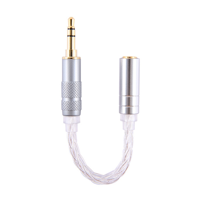 

ZS0021 3.5mm Male to 2.5mm Female Balance Adapter Cable (Silver)
