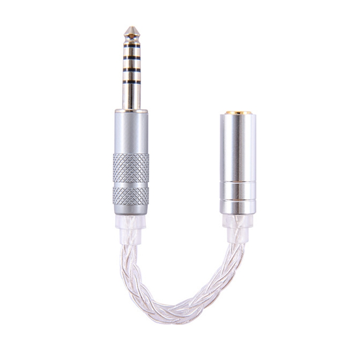 

ZS0021 4.4mm Male to 2.5mm Female Balance Adapter Cable (Silver)