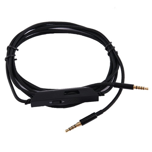 

ZS0150 Gaming Headphone Audio Cable for Logitech G233 G433 G Pro X (Black)