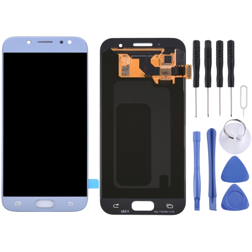 

Original Super AMOLED LCD Screen for Galaxy J7 (2017) / J7 Pro, J730F/DS, J730FM/DS with Digitizer Full Assembly (Blue)