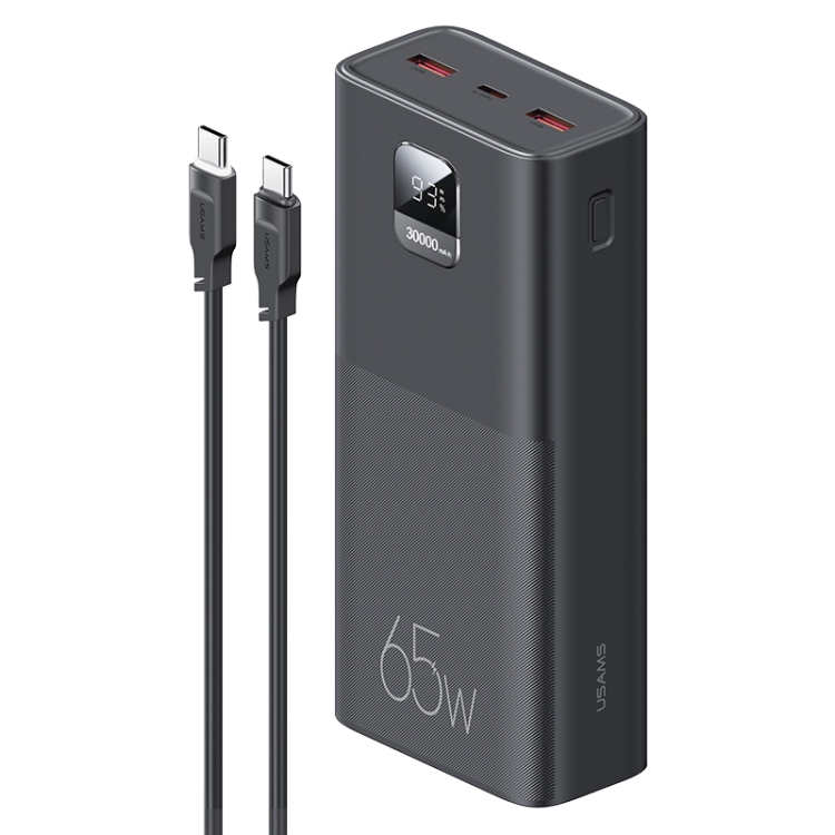 

USAMS AT 30000mAh Fast Charging Power Bank with Cable