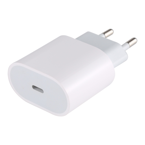 

20W Type-C / USB-C PD Fast Charging Power Adapter, EU Plug(White)
