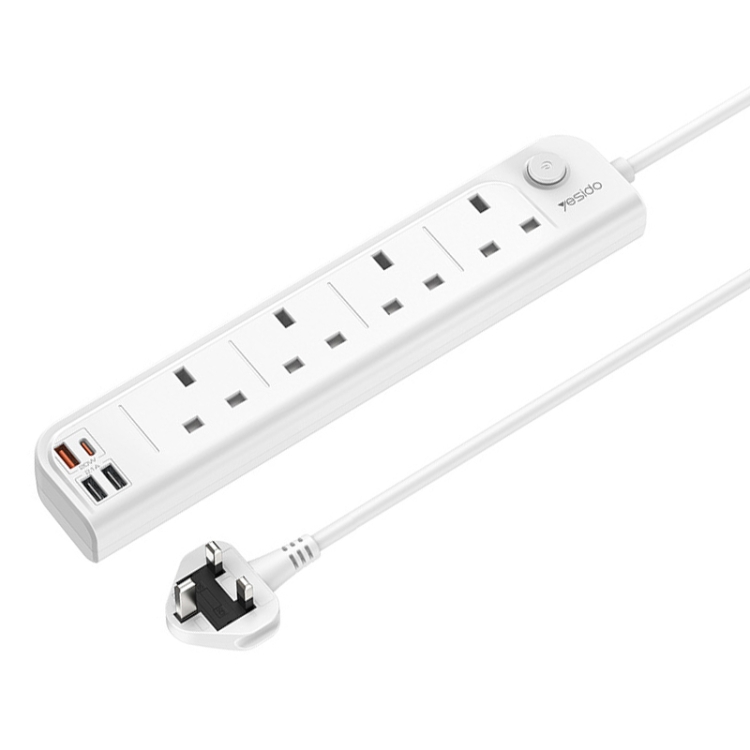 

Yesido MC19 2m Home High Power Fast Charging Socket, EU Plug