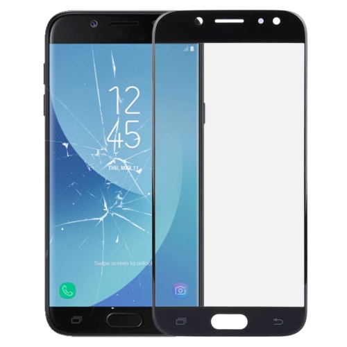 

For Galaxy J5 (2017) / J530 Front Screen Outer Glass Lens (Black)
