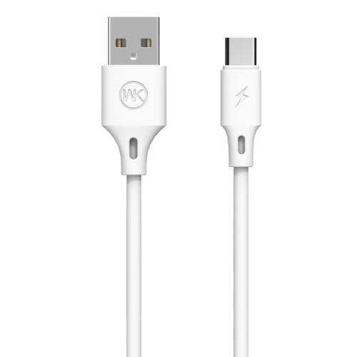 

WK WDC-092 2m 2.4A Max Output Full Speed Pro Series USB to USB-C / Type-C Data Sync Charging Cable (White)
