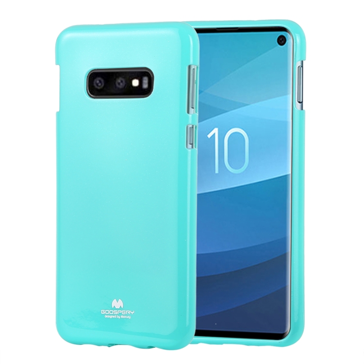 SUNSKY - Capa anti-queda e anti-riscos GOOSPERY PEARL JELLY TPU para Galaxy  S10e (Verde Menta)