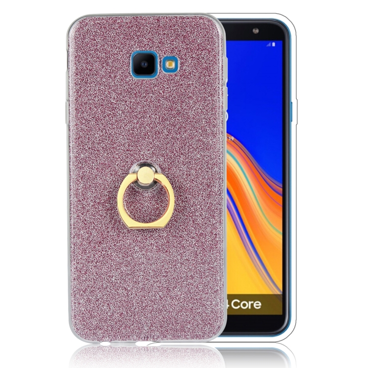 Glittery Powder Shockproof TPU Case for Galaxy J4 Core, with 360