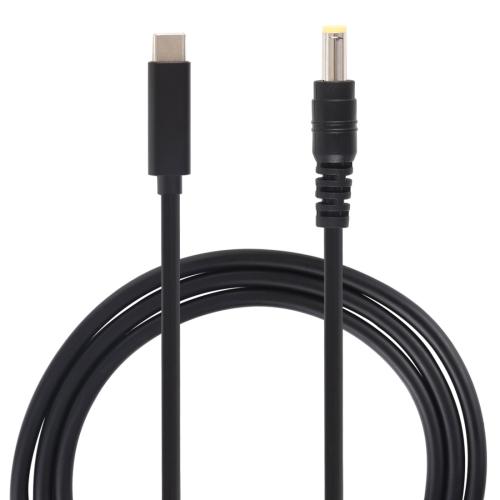 Cable Length About 1.5m USB-C/Type-C to 5.5 x 2.5mm Laptop Power Charging Cable