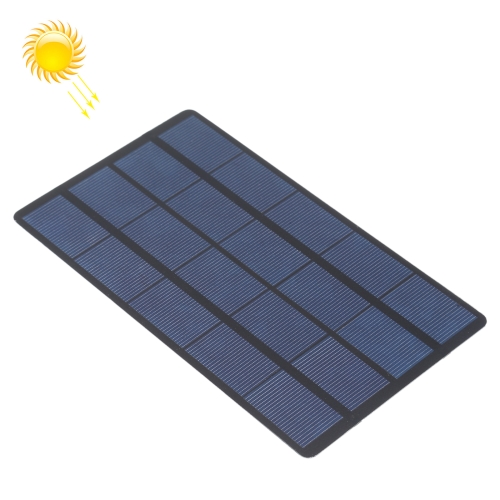 5V 3W 600mAh DIY Sun Power Battery Solar Panel Module Cell, Size: 110 x 190mm