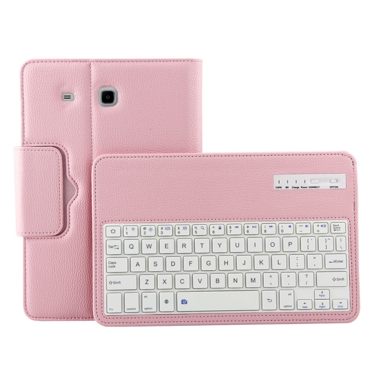 For Galaxy Tab E T560 in Detachable Bluetooth Keyboard - Main Image