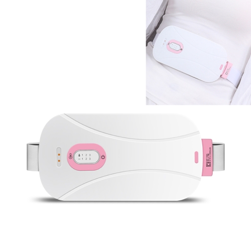 Femmes Menstrual Cramp Relief Pain Health Care Warm Uterus Belt Heat Moxibustion and Nuan Gongbao Hot Compresse (Blanc)