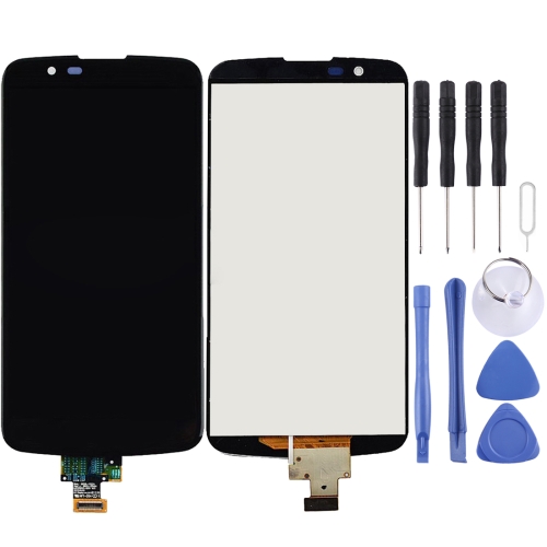 Black Color : Black K410 K420n LCD Screen Mobile Phone and Digitizer Full Assembly for LG K10 LTE K430DS 