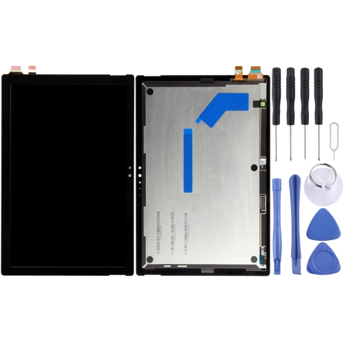 OEM LCD Screen for Microsoft Surface Pro 5 1796 LP123WQ1(SP)(A2) 12.3 inch with Digitizer Full Assembly (Black) android ips touch screen 7 inch rear climate control panel car radio receiver stereo rear air conditioning for model 3 y
