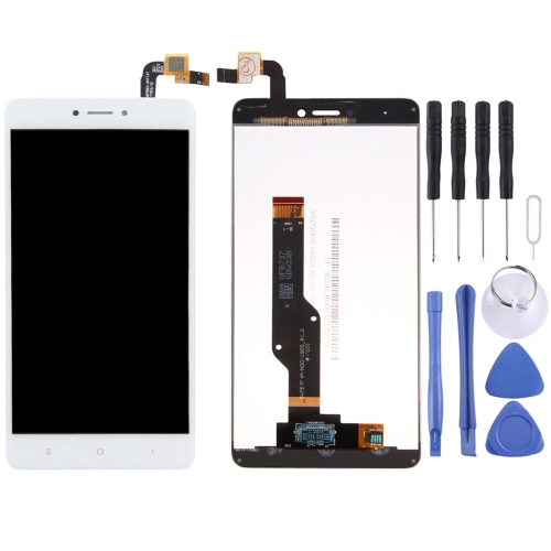 TFT LCD Screen for Xiaomi Redmi Note 4X with Digitizer Full Assembly(White) клип кейс alwio для xiaomi redmi note 9 pro soft touch чёрный