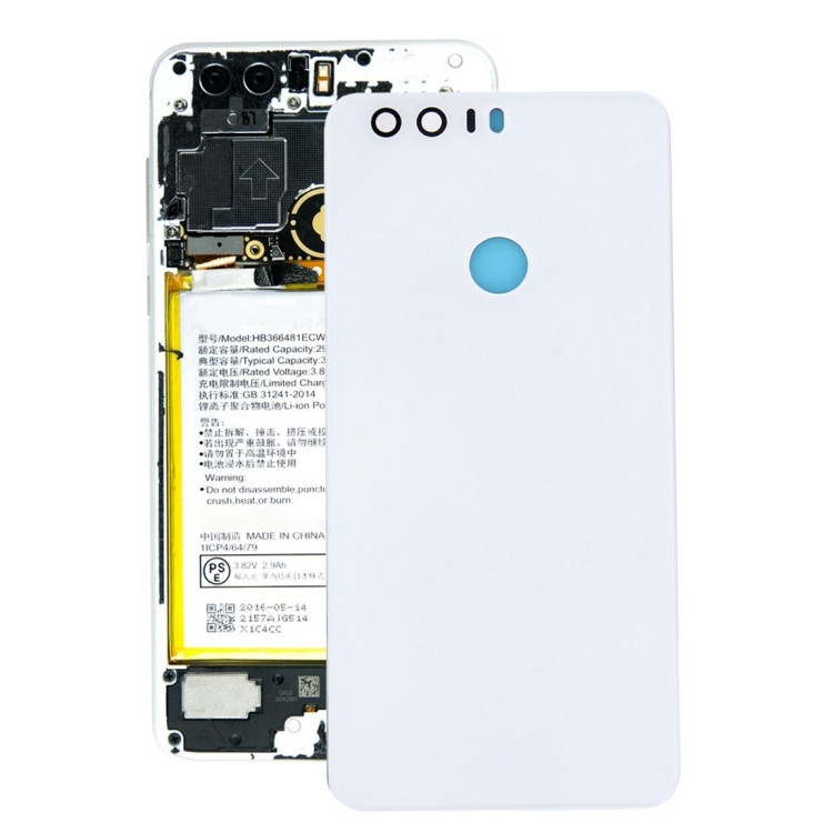 

For Huawei Honor 8 Battery Back Cover(White)