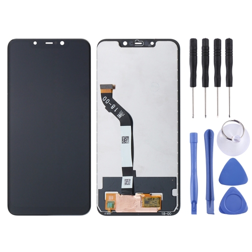 

TFT LCD Screen for Xiaomi Pocophone F1 with Digitizer Full Assembly(Black)