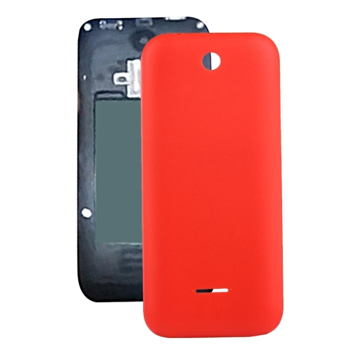 

Solid Color Plastic Battery Back Cover for Nokia 225 (Red)