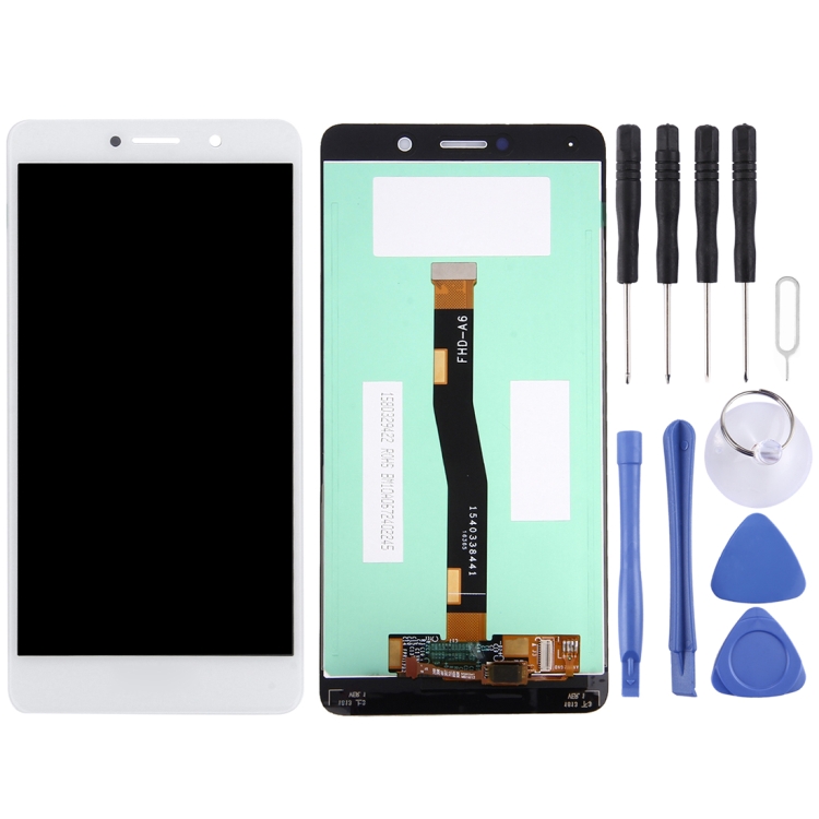 

OEM LCD Screen For Huawei Honor 6X with Digitizer Full Assembly (White)