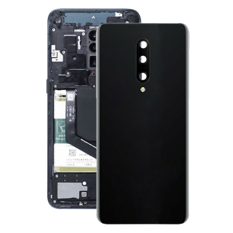 

For OnePlus 7 Pro Battery Back Cover With Camera Lens (Black)