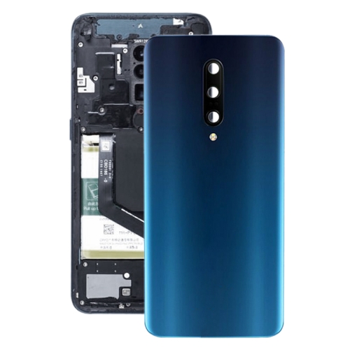 

For OnePlus 7 Pro Battery Back Cover With Camera Lens (Blue)