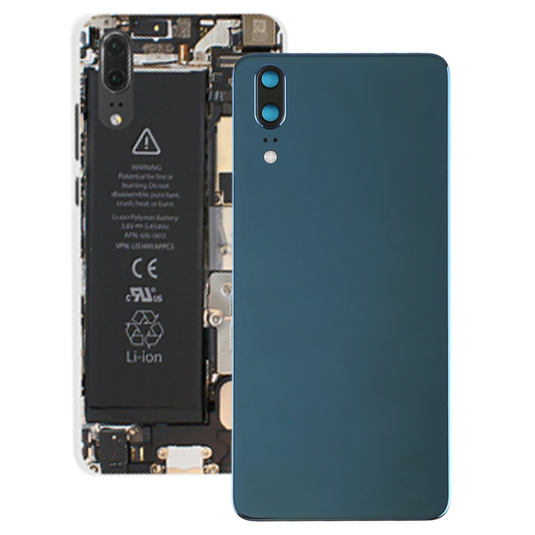 

Back Cover with Camera Lens (Original) for Huawei P20(Blue)