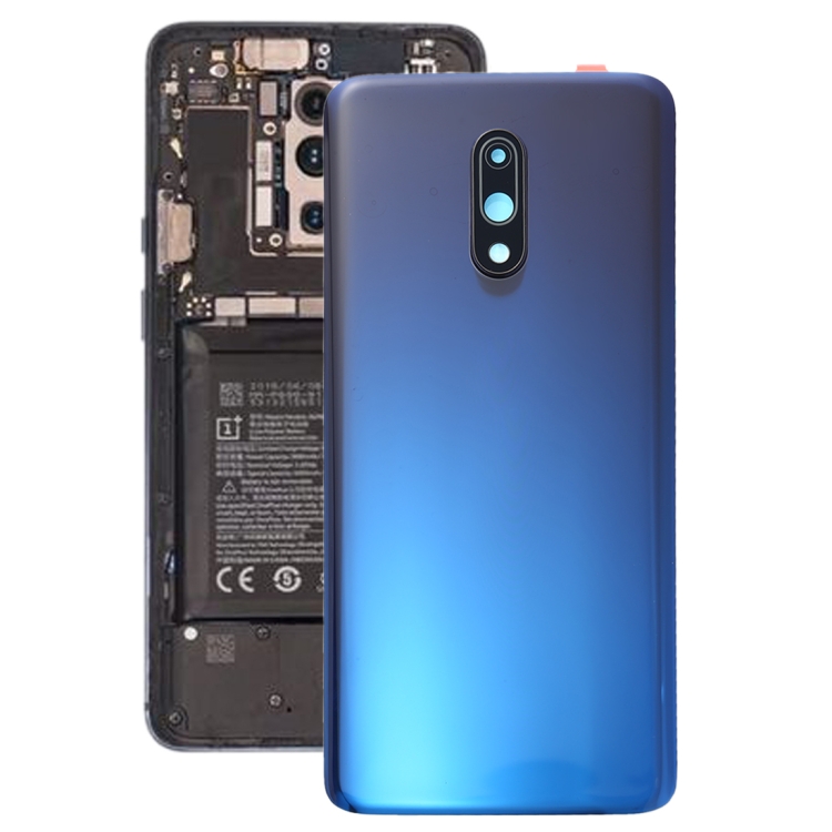 

For OnePlus 7 Original Battery Back Cover with Camera Lens Cover (Blue)