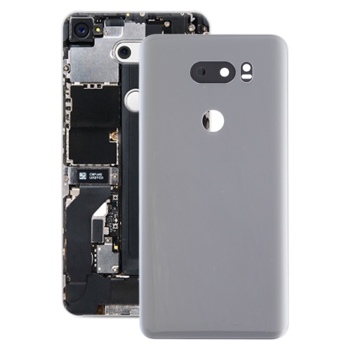 

Battery Back Cover with Camera Lens for LG V30 / VS996 / LS998U / H933 / LS998U / H930(Silver)