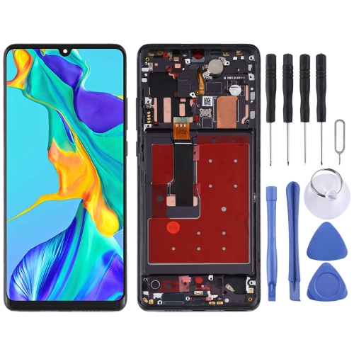 

Original OLED LCD Screen for Huawei P30 Pro Digitizer Full Assembly with Frame(Black)