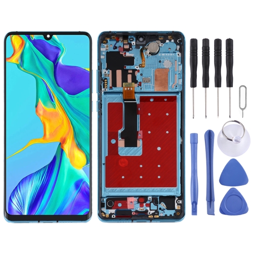 

Original OLED LCD Screen for Huawei P30 Pro Digitizer Full Assembly with Frame(Twilight)