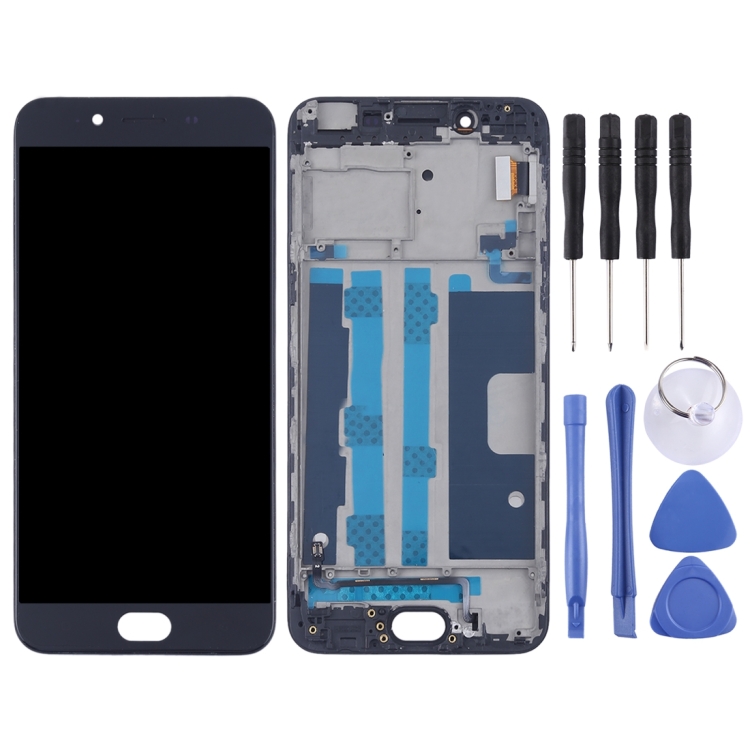 

For OPPO R9s LCD Screen (TFT) + Touch Panel with Frame(Black)