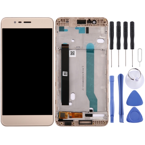 

OEM LCD Screen for Asus ZenFone 3 Max / ZC520TL / X008D Digitizer Full Assembly with Frame（Gold)
