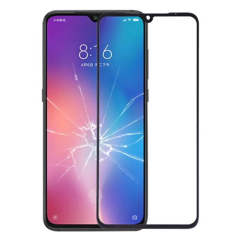

Front Screen Outer Glass Lens for Xiaomi Mi 9(Black)