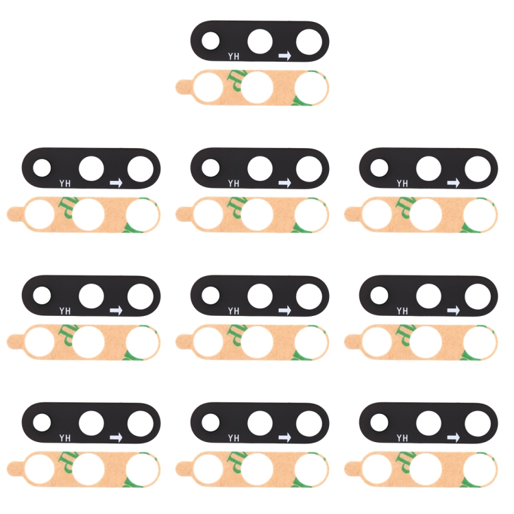 

10 PCS Back Camera Lens for Xiaomi Mi CC9e / A3