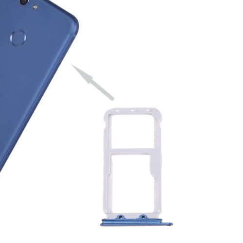 

For Huawei nova 2 SIM Card Tray & SIM / Micro SD Card Tray(Blue)