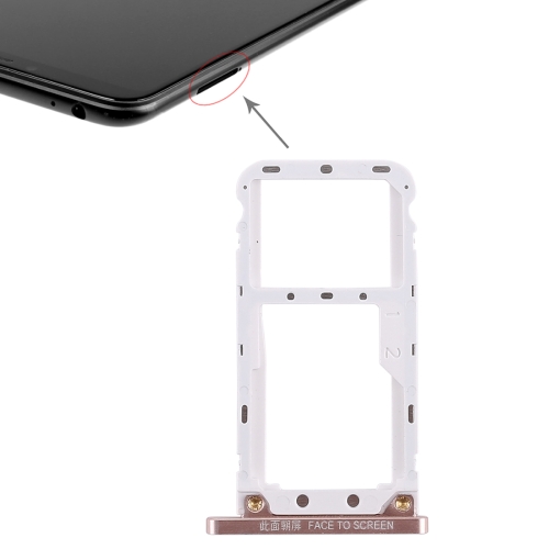 

SIM Card Tray for Xiaomi Mi Max 3(Gold)