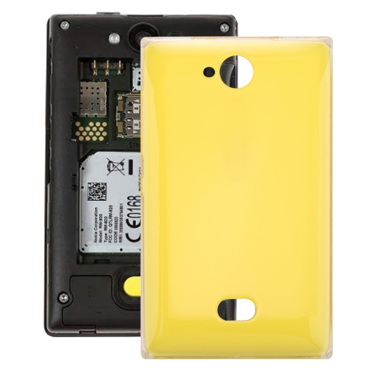 Battery Back Cover for Nokia Asha 503 (Yellow)