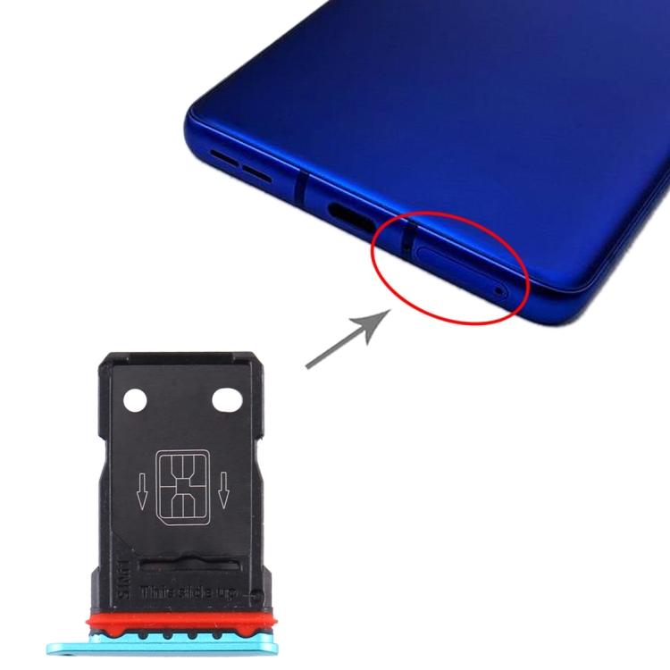 

For OnePlus 8 Pro SIM Card Tray + SIM Card Tray (Green)