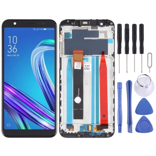 

OEM LCD Screen for Asus ZenFone Max M1 ZB555KL X00PD Digitizer Full Assembly with Frame（Black)
