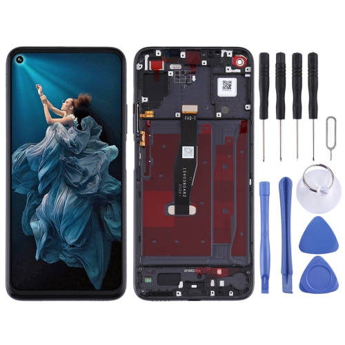 

LCD Screen and Digitizer Full Assembly with Frame for Huawei Honor 20 / Nova 5T (Black)