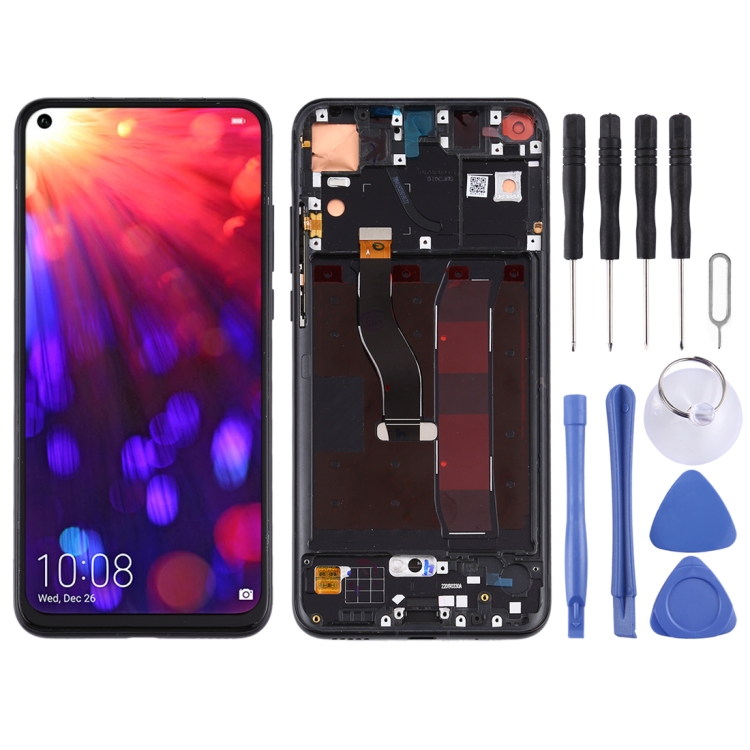 

LCD Screen and Digitizer Full Assembly with Frame for Huawei Honor View 20 (Black)