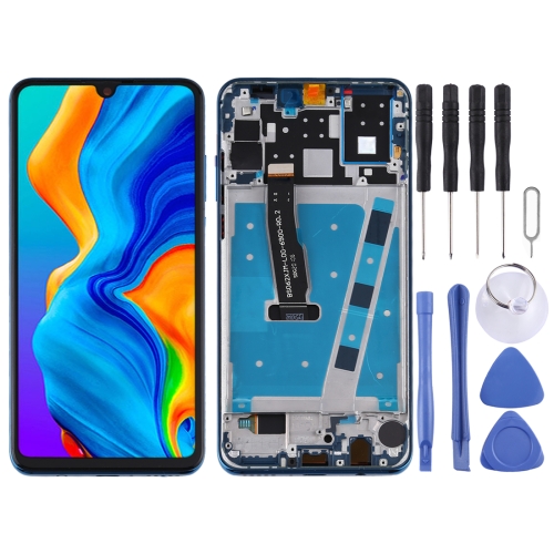 

OEM LCD Screen for Huawei P30 Lite (RAM 4G / Standard Version) Digitizer Full Assembly with Frame(Blue)