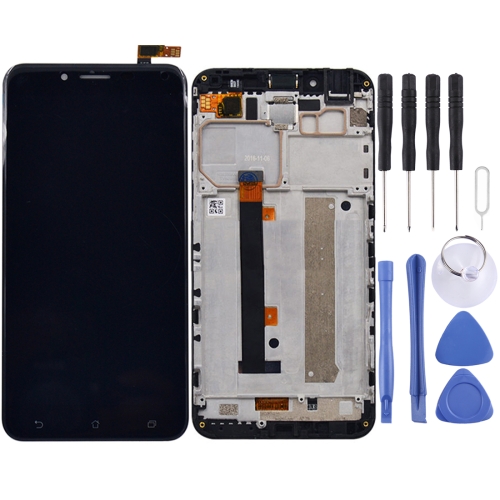 

OEM LCD Screen for Asus Zenfone 3 Max ZC553KL / X00D Digitizer Full Assembly with Frame（Black)
