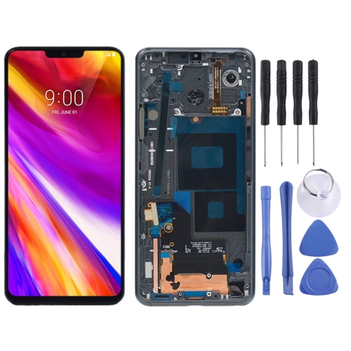 Original LCD Screen for LG G7 ThinQ / G710 G710EM G710PM G710VMP Digitizer Full Assembly with Frame(Black) free shipping 23m octopus kite for adults kite professional kites factroy soft power kites nylon wind air inflatable ikite